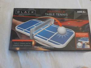 Black Series Handheld Table Tennis...
