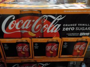 4 - 12 packs Coca Cola Orange Vanil...