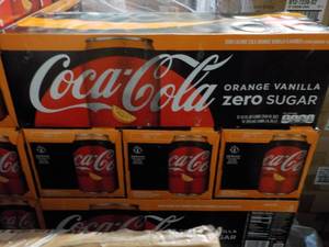 4 - 12 packs Coca Cola Orange Vanil...