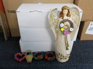 3 Sets 9 Angel with 5 Seasonal Wre...