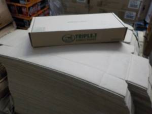 25 Self Closing Boxes 34 x 10 x 4...