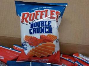 Case of Ruffles Double Crunch Hot W...