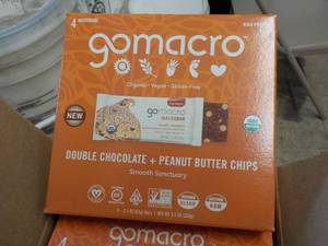 Case of 28 Gomacro Double Chocolate...