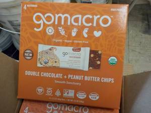 Case of 28 Gomacro Double Chocolate...