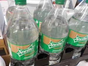 8 Pack 2 Liter Bottles Sprite Ginge...