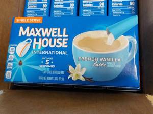 Case of 8 Boxes Maxwell House Inter...