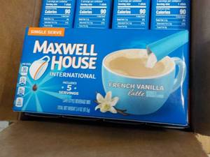 Case of 8 Boxes Maxwell House Inter...