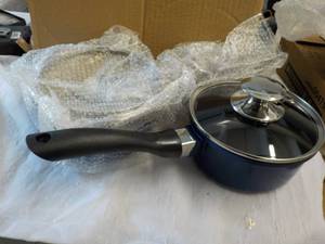 Set of 2 - 1 12 qt Sauce Pans with...
