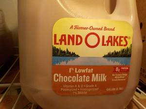 2 Gallon Jugs Chocolate Milk and mo...