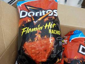2 Cases 4 Large Bags each Doritos F...