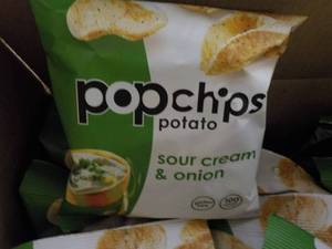 Case of Pop Chips...
