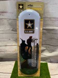 New 17� U S Army Indoor Outdoor Thermometer