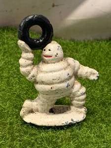 Michelin Man Cast Iron Figure 3 �� Tall