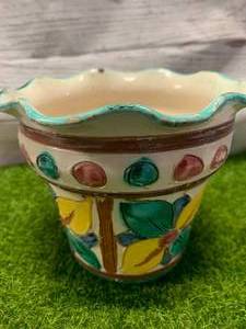 1960s Hand Painted Italian Planter 4�