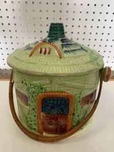Vintage Japanese House Pot