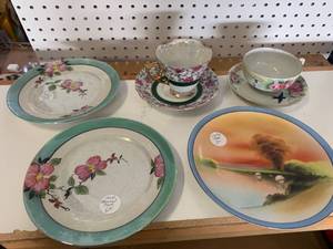 Noritaki Plates & Misc. Antique Cups
