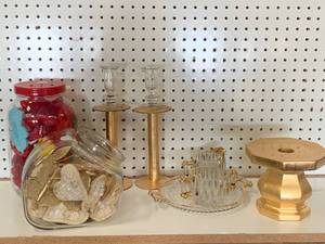 Gold Dcor & Vintage Christmas Cookie Cutters