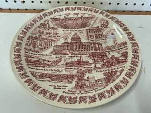 Vernon Kilns Missouri Plate