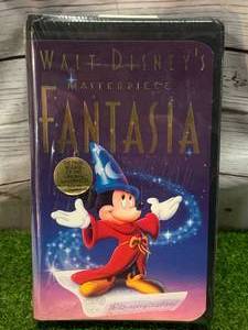 Sealed Walt Disney Masterpiece Fantasia VHS