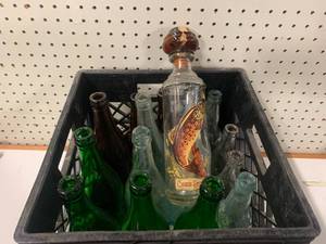 Glass Bottle Vintage Lot