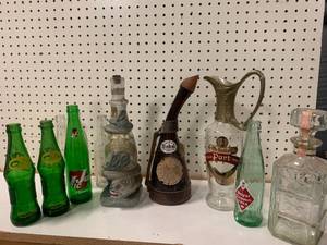 Vintage Glass Bottle Lot