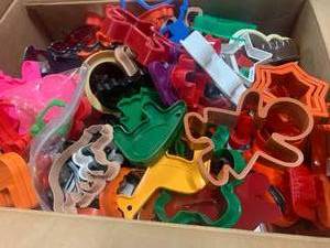 Large Box Full of Cookie Cutters
