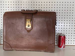 Vintage Leather Briefcase