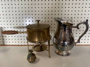 Antique Pot & Pitcher