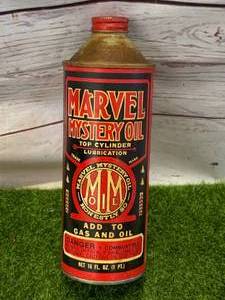 Marvel Mystery Oil Can 16oz Empty