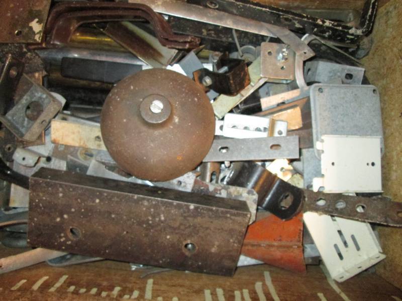 Lot of metal Clamps hardware and Mo...