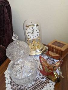Candy dishes, coaster set, Elgin cl...