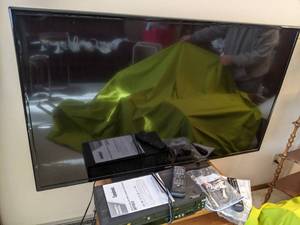 Samsung 55 LED TV with remote and ...