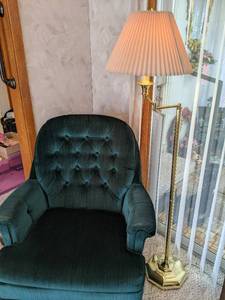 Vintage Floor Lamp, and Vintage Sid...