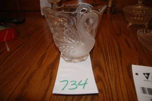 Hand Cut 24% Lead Crystal Candy Dis...