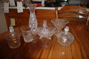 Imperial Crystal Candy Dish, Avttra...