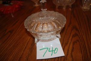 Vintage Crystal Candy Dish...