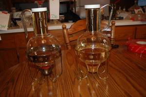 Vintage Candle Decanters...