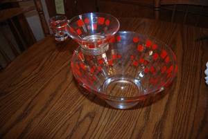 3 pc. Serving Set with Stand See P...