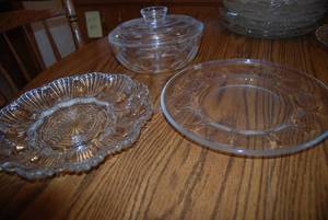 Vintage Serving Platters and Candy ...