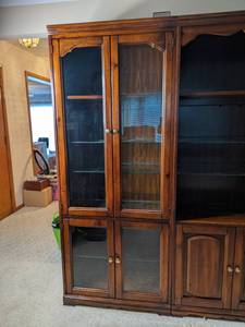 Beautiful lighted double French gla...