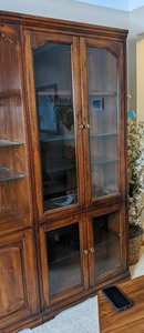 Beautiful lighted double French gla...