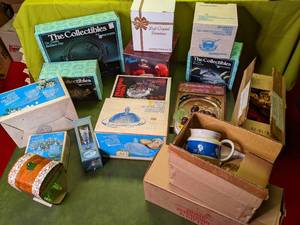 Enormous Lot of Serving Glassware a...