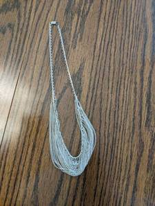 Vintage Sterling Silver Necklace (s...