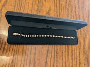 7.5 diamond style braceletanklet ...
