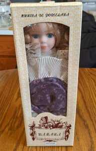 12 Wamana Porcelain Doll in box...