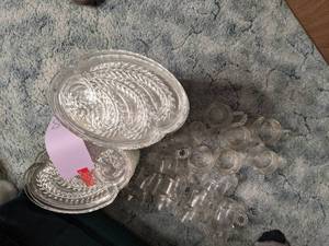 Vintage Federal Glass Homestead Whe...