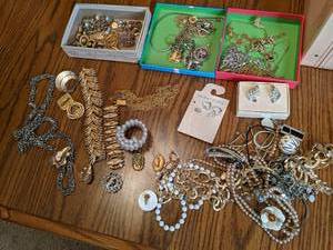 Costume Jewelry (Mostly Clip on Ear...