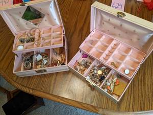 (2) Vintage Jewelry Boxes with Cost...