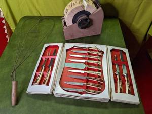 19 pc. Sheffield English Stainless ...