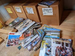 (4) Boxes of Magazines (Family Moto...